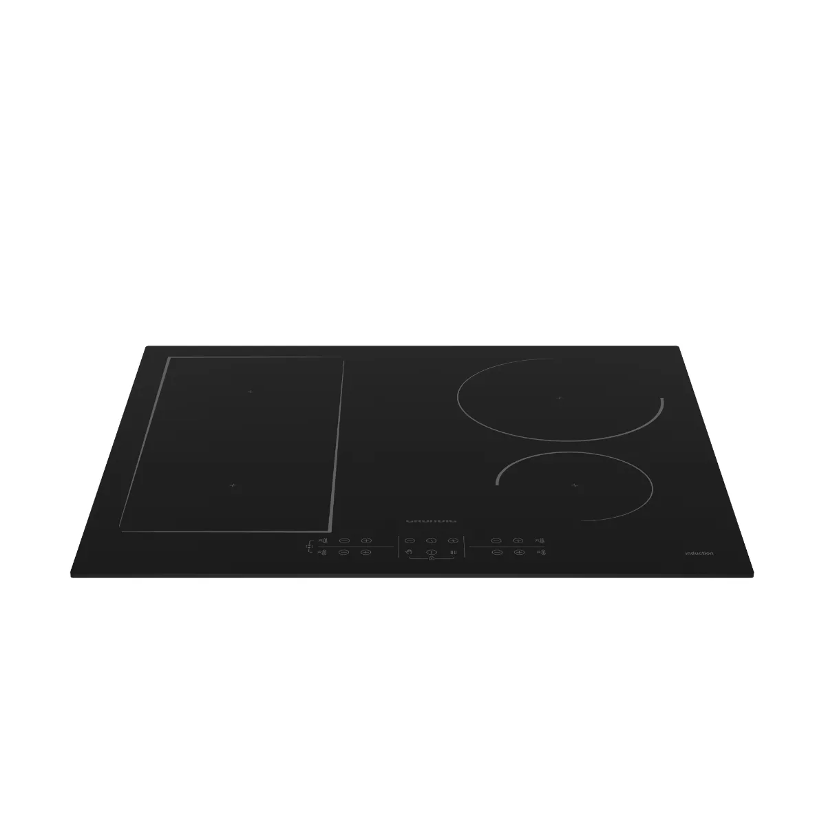 כיריים אינדוקציה 60 ס"מ - GRUNDIG - GIEI623471MN - זכוכית שחורה - יבואן רשמי – תמונה 2