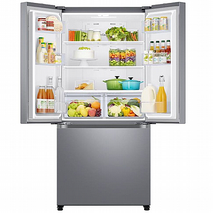 מקרר 3 דלתות 570 ליטר נירוסטה - Samsung דגם RF57C5100SL – תמונה 2