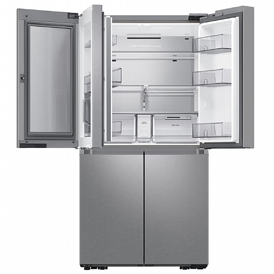 מקרר 4 דלתות 678 ליטר - Samsung דגם RF72DG9620SR - יבואן רשמי – תמונה 2