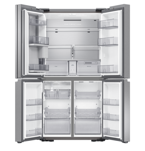 מקרר 4 דלתות 678 ליטר - Samsung דגם RF72DG9620SR - יבואן רשמי – תמונה 3